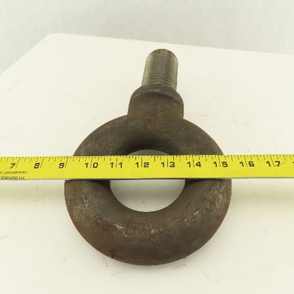 2-4.5 Thread Fixed Shouldered Lifting Eye Bolt 3" ID 4" Thread Length