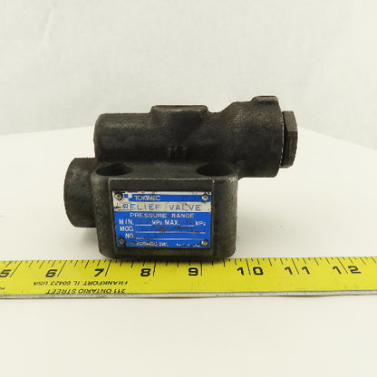 Tokimec CG-03-CVY-15-S81-JA-J Hydraulic Pressure Relief Valve
