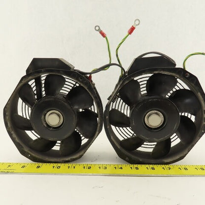 NMB 5915PC-20W-B20 Cooling Fan 200-240V Wired Together Lot Of 2