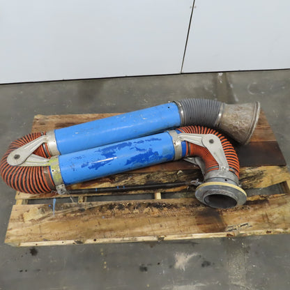 36"x32"x 8" Diameter Fume & Dust Extraction Arm W/Hood