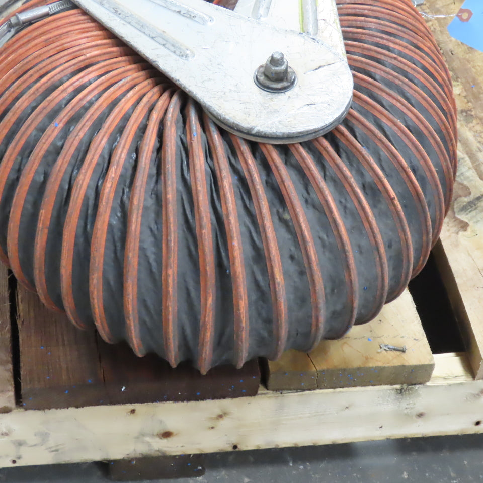 36"x32"x 8" Diameter Fume & Dust Extraction Arm W/Hood