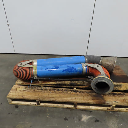 36"x32"x 8" Diameter Fume & Dust Extraction Arm W/Hood