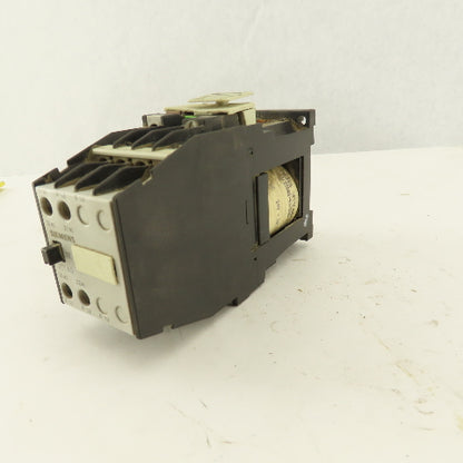 Siemens 3TF4011-0B 600V 20A 3Ph 7.5Hp MAX Magnetic Motor Starter 24VDC Coil