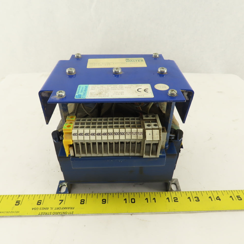 Electrotechnics DGSK 137-207 460/480-525VAC Primary 24VDC Transformer Rectifier