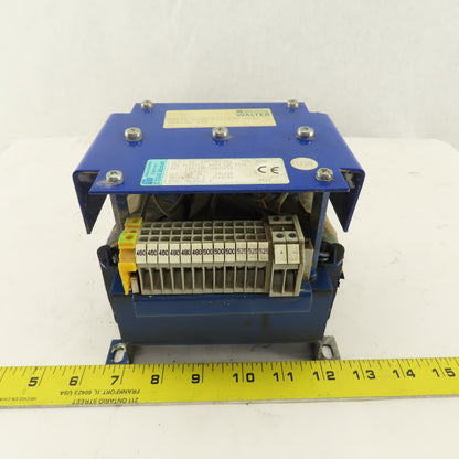 Electrotechnics DGSK 137-207 460/480-525VAC Primary 24VDC Transformer Rectifier