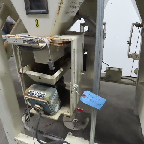 Pacific Engineering Bulk Material Dual Weigh Batching Blending Discharge Hopper