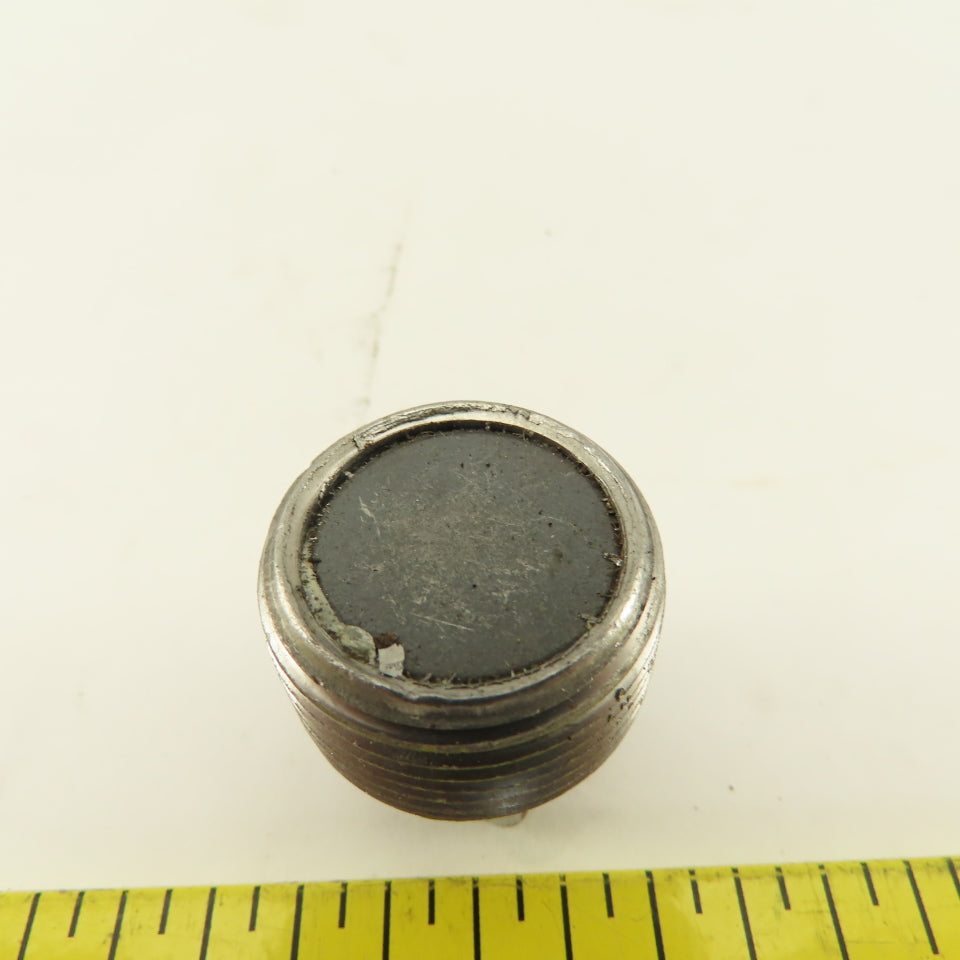 3/4" Square Head Magnetic Clean Out Drain Plug Stainless Steel