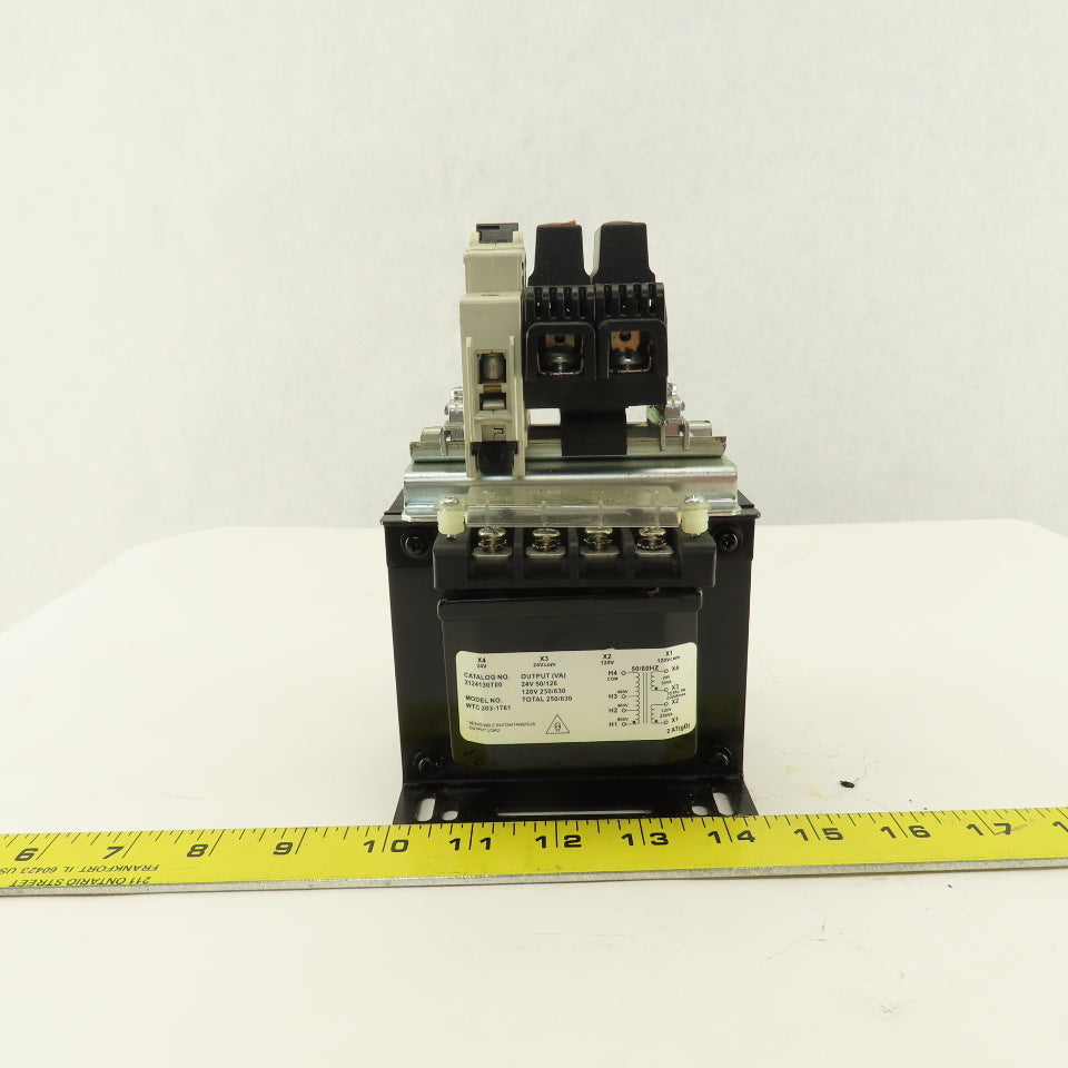 Hevi Duty WTC-303-1761 120-250/630V Primary 24-50/126V Secondary Transformer