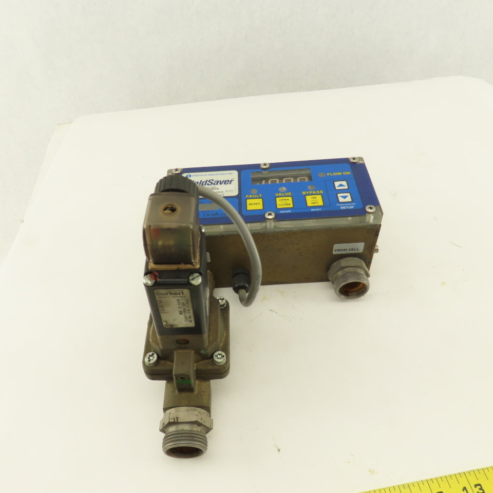 Proteus Industries 9WS2G30-001 WeldSaver Coolant Flow Monitor Leak Detector