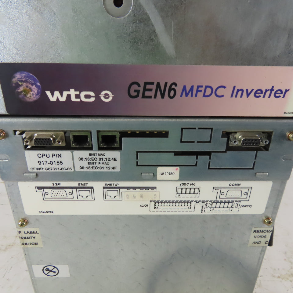 WTC 902-1301R GEN 6 MFDC Line voltage 350-500VAC Power Line 36kVa @ 480V 400A
