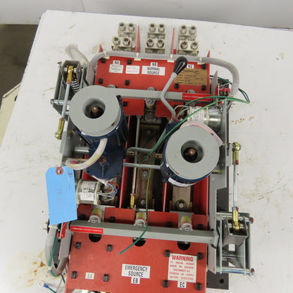 Russelectric Inc RMTD-6003CEF 277/480V 600Amp Dual Operator 4W Transfer Switch