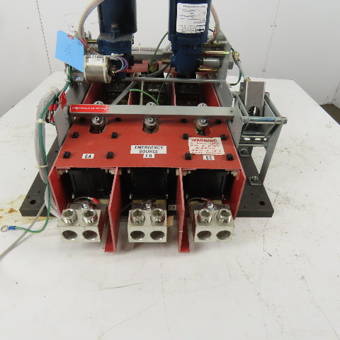 Russelectric Inc RMTD-6003CEF 277/480V 600Amp Dual Operator 4W Transfer Switch