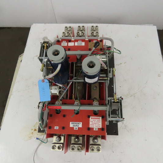 Russelectric Inc RMTD-6003CEF 277/480V 600Amp Dual Operator 4W Transfer Switch
