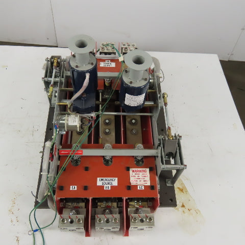 Russelectric Inc RMTD-8003CEF 277/480V 800Amp Dual Operator 4W Transfer Switch