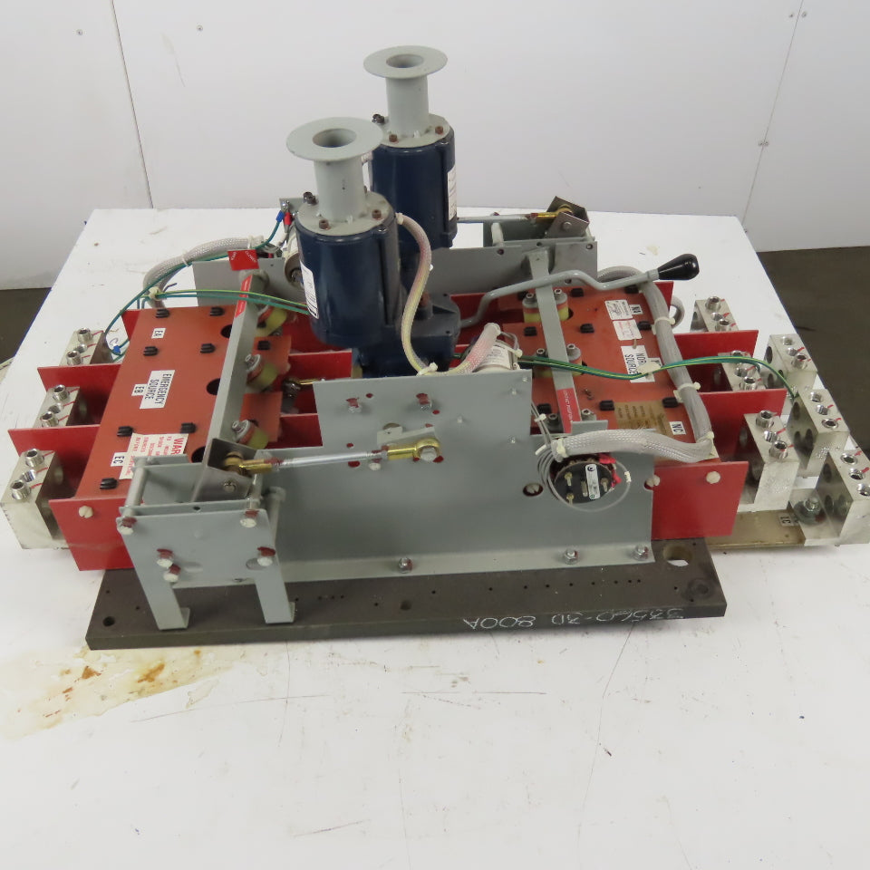 Russelectric Inc RMTD-8003CEF 277/480V 800Amp Dual Operator 4W Transfer Switch