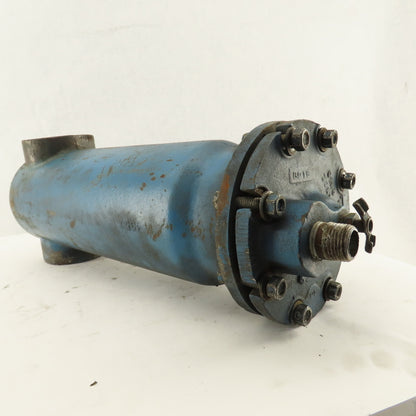 Clark Reliance 435X 2" NPT Cast Iron Filter Housing 16" OAL