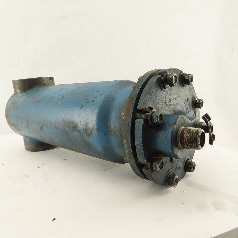Clark Reliance 435X 2" NPT Cast Iron Filter Housing 16" OAL
