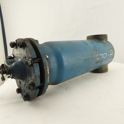 Clark Reliance 435X 2" NPT Cast Iron Filter Housing 16" OAL