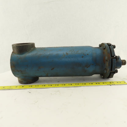 Clark Reliance 435X 2" NPT Cast Iron Filter Housing 16" OAL