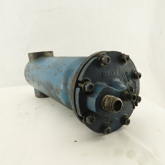 Clark Reliance 435X 2" NPT Cast Iron Filter Housing 16" OAL