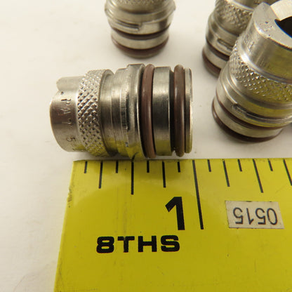 Bex ZF-10 Quick Disconnect Spray Zip Tip 15° 303 Stainless Steel Lot Of 12