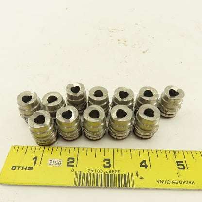 Bex ZF-10 Quick Disconnect Spray Zip Tip 15° 303 Stainless Steel Lot Of 12