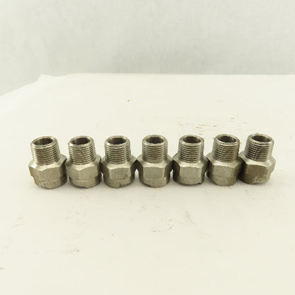 Bex 3/8 ZBD 3/8NPT Quick Disconnect Sprayer Nozzle Body Stainless Steel Lot Of 7