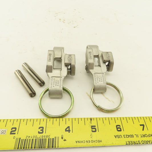Dixon RHEZ34 Cam & Groove Handle Coupling Lock Lot Of 2