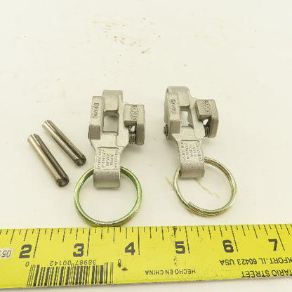 Dixon RHEZ34 Cam & Groove Handle Coupling Lock Lot Of 2