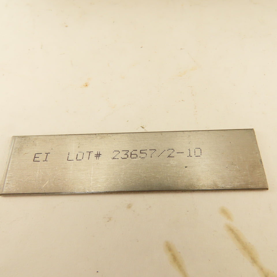 Electronics Inc. Type "A" Almen Strips Unspecified 0.0520 Thick Huge Lot Of 375
