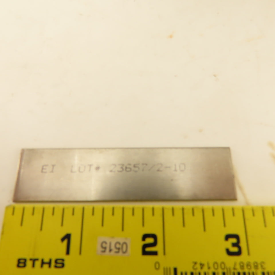 Electronics Inc. Type "A" Almen Strips Unspecified 0.0520 Thick Huge Lot Of 375