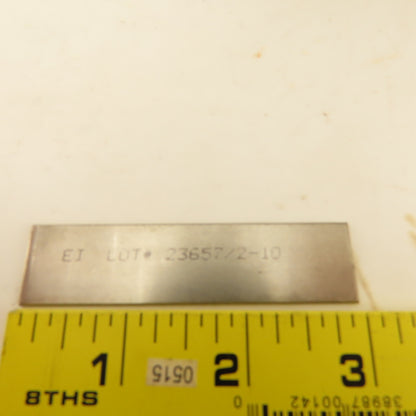 Electronics Inc. Type "A" Almen Strips Unspecified 0.0520 Thick Huge Lot Of 375