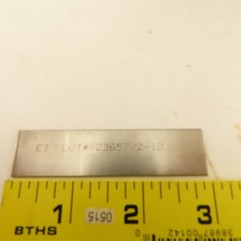 Electronics Inc. Type "A" Almen Strips Unspecified 0.0520 Thick Huge Lot Of 375