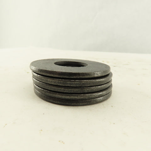 2-1/4" OD Black Oxide Flat Washer 15/64" ID Hole Lot Of 5