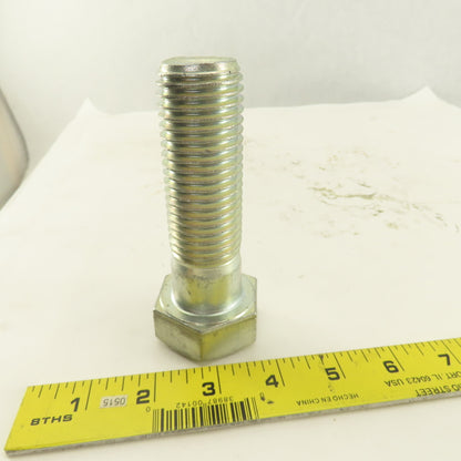 1"-7 x 4-5/8" GR 5 Course Thread Hex Bolt 3" Thread Length