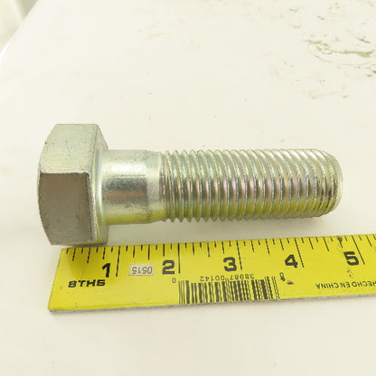 1"-7 x 4-5/8" GR 5 Course Thread Hex Bolt 3" Thread Length