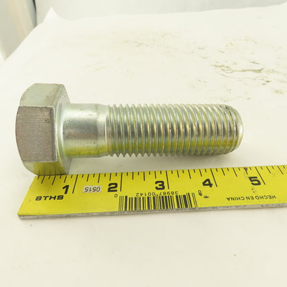 1"-7 x 4-5/8" GR 5 Course Thread Hex Bolt 3" Thread Length