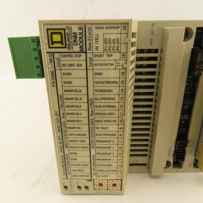 Schneider 170AEW34000 DNM Module I/O Base Weld Control