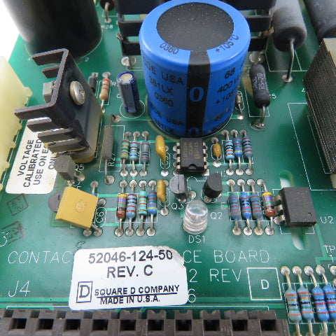 Square D 52046-124-50 Rev C Weld Control Interface Board