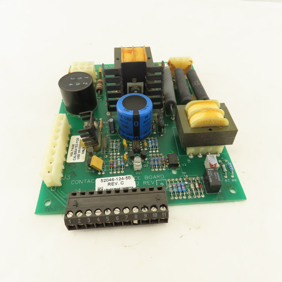 Square D 52046-124-50 Rev C Weld Control Interface Board