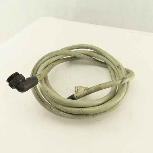 Cooper CHDN-EBE-T3 5 Pin Male Female Molded End Plug 90° 10'