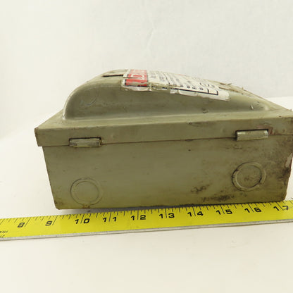 ITE NF-351 Type 1 30A 600V 20HP 3Ph Vacu-Break Disconnect Switch