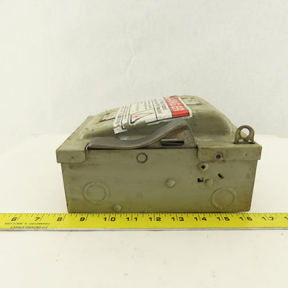 ITE NF-351 Type 1 30A 600V 20HP 3Ph Vacu-Break Disconnect Switch
