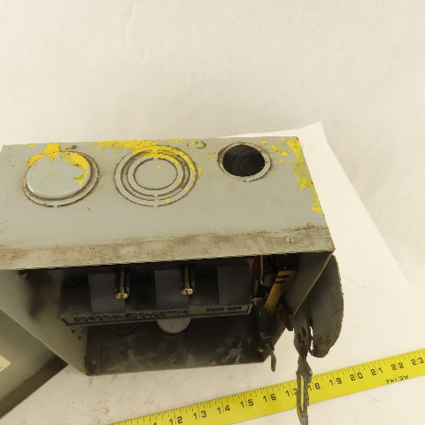 General Electric THN3361 Non Fused Disconnect Switch 30A 600V 3 Pole