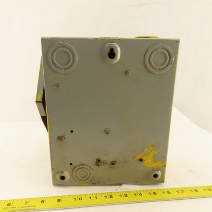 General Electric THN3361 Non Fused Disconnect Switch 30A 600V 3 Pole