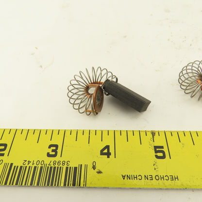 C-1346 7/8" Long X 5/8" X 1/4" Thick Motor Brush Lot Of 2
