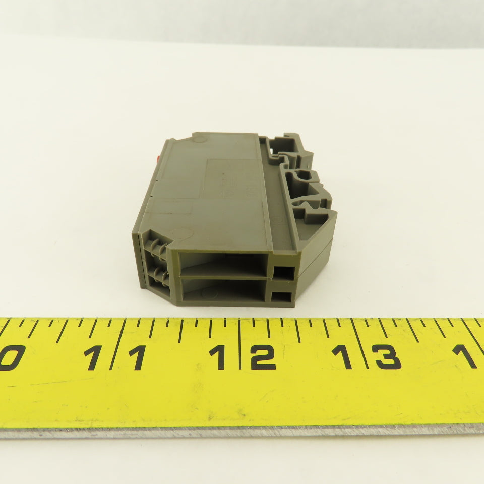 Wieland 9760 U/8 TKE Earth Disconnect Terminal 110/220V Din Rail Mount