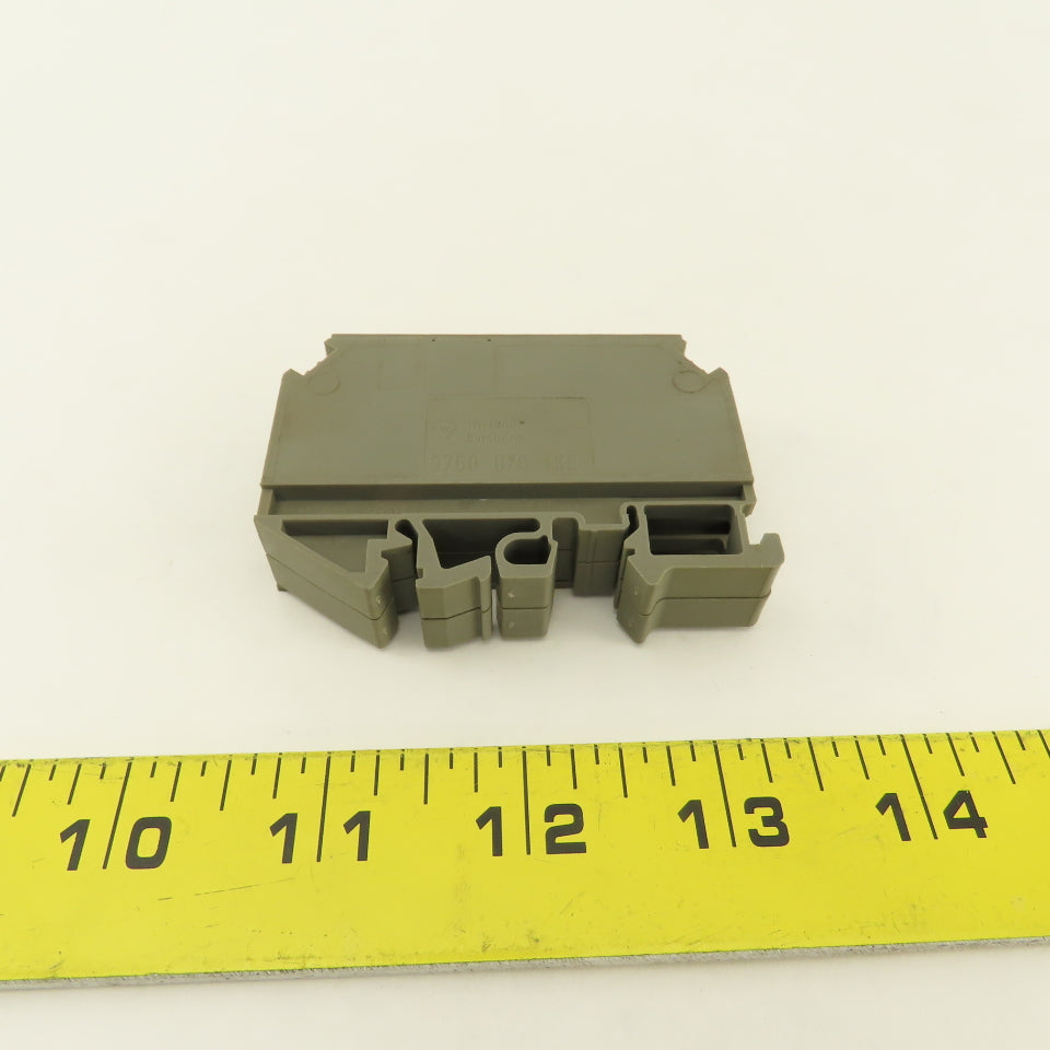 Wieland 9760 U/8 TKE Earth Disconnect Terminal 110/220V Din Rail Mount