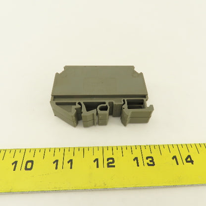 Wieland 9760 U/8 TKE Earth Disconnect Terminal 110/220V Din Rail Mount