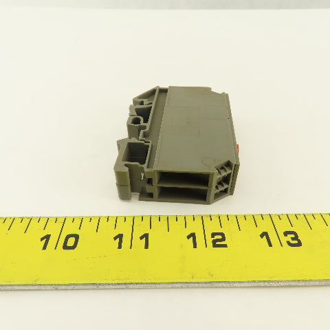 Wieland 9760 U/8 TKE Earth Disconnect Terminal 110/220V Din Rail Mount